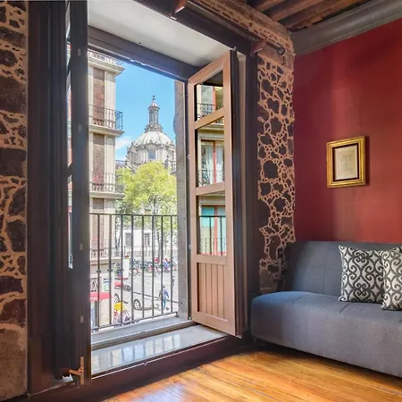 Historic Suite W Balconies To Cathedral & Rooftop Casa Sauto 5